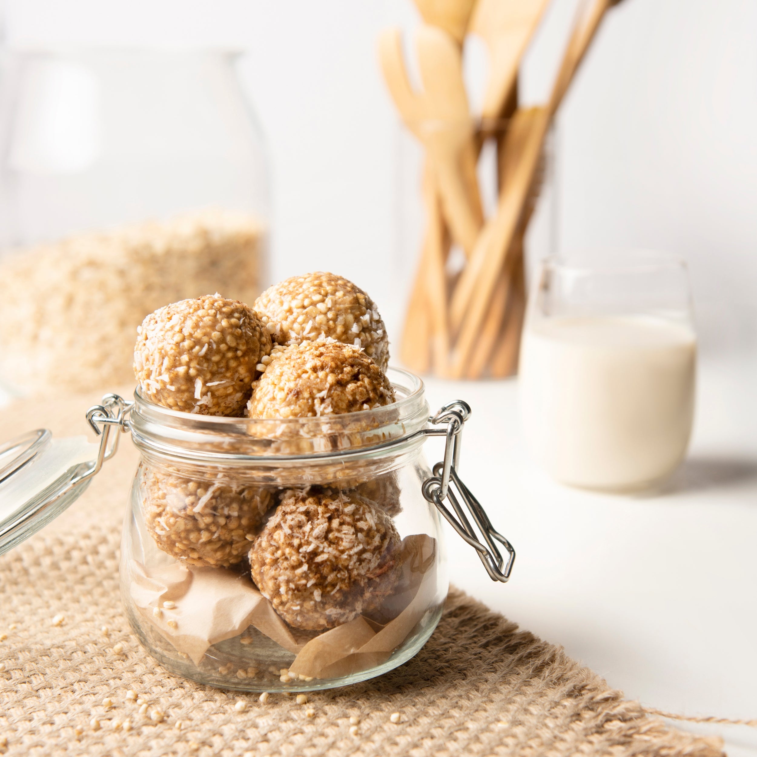 Sweet Quinoa & Coconut Balls